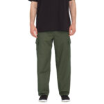 VOLCOM BILLOW TAPERED CARGO TROUSERS SQUADRON GREEN