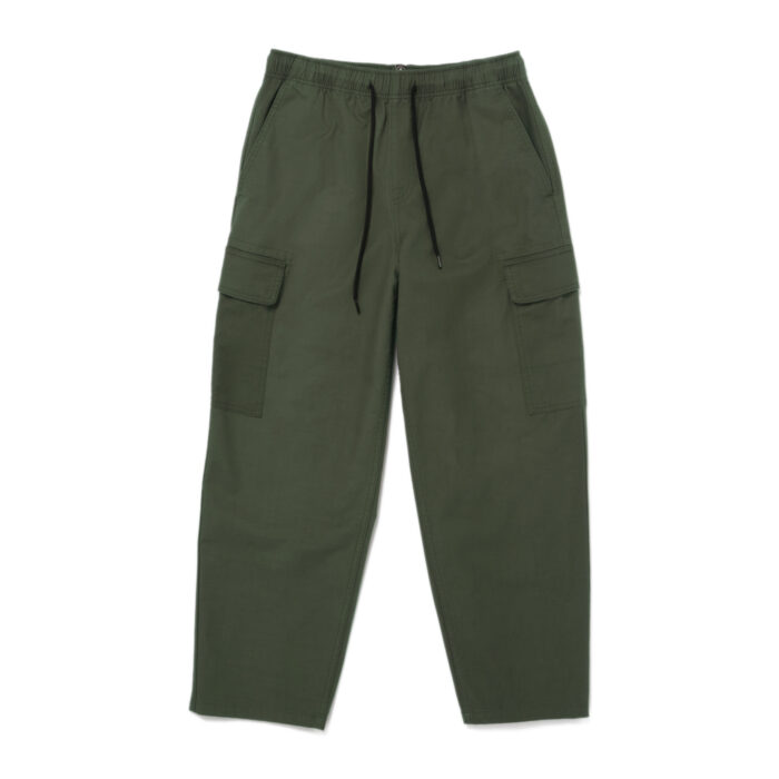VOLCOM BILLOW TAPERED CARGO TROUSERS SQUADRON GREEN - Image 7