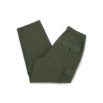 VOLCOM BILLOW TAPERED CARGO TROUSERS SQUADRON GREEN - Image 6