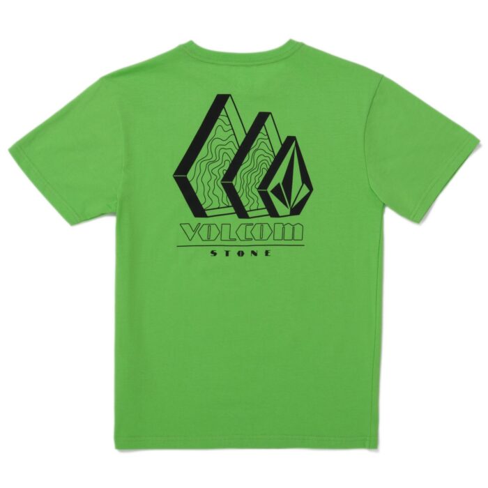 VOLCOM BOYS REPEATER T-SHIRT ELECTRIC GREEN - Image 2