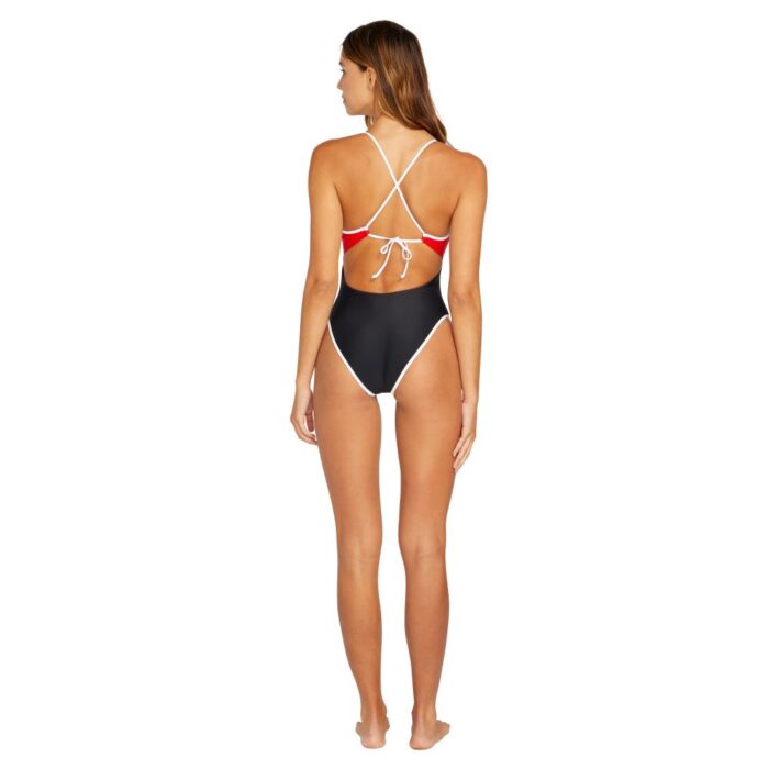 VOLCOM COCO ONE PIECE SWIMSUIT BLACK - Image 3