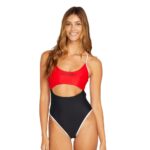 VOLCOM COCO ONE PIECE SWIMSUIT BLACK - Image 4