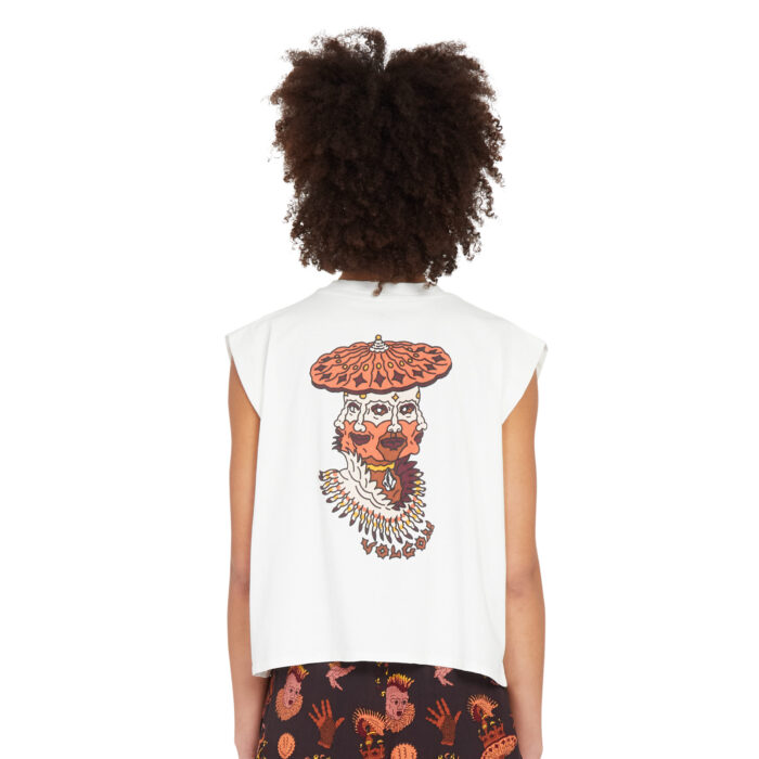 VOLCOM CONNECTED MINDS TANK TOP STAR WHITE - Image 2