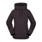 VOLCOM COSTUS HOODIE BLACK PLUM