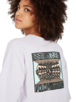 VOLCOM DRUMSTONE T-SHIRT LIGHT ORCHID - Image 4