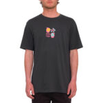 VOLCOM FLOWER BUDZ FARM TO YARN T-SHIRT STEALTH