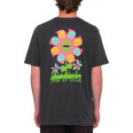 VOLCOM FLOWER BUDZ FARM TO YARN T-SHIRT STEALTH - Image 2