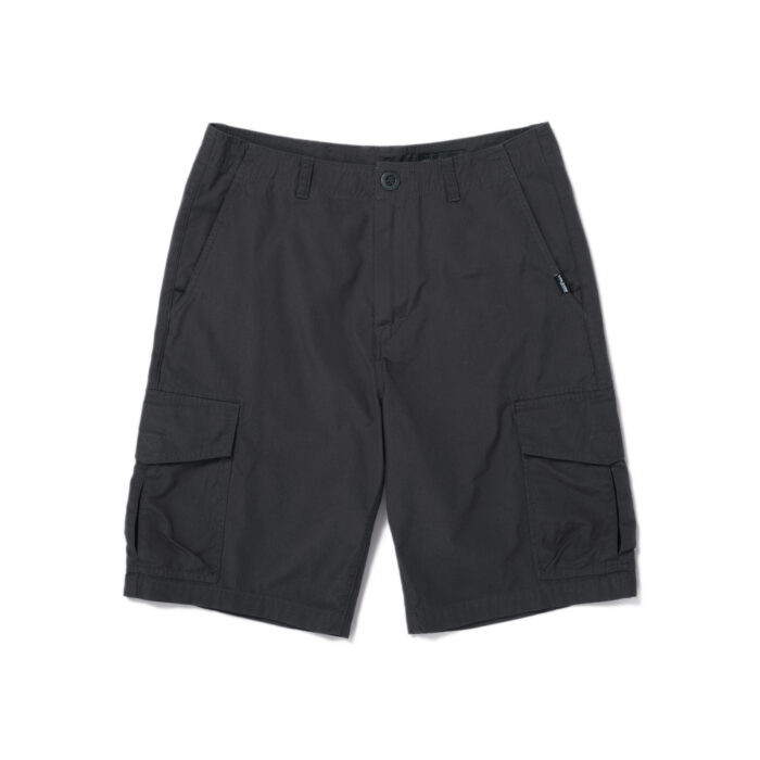 VOLCOM GRANDE BARRACKS 22 CARGO SHORT ASPHALT BLACK - Image 7