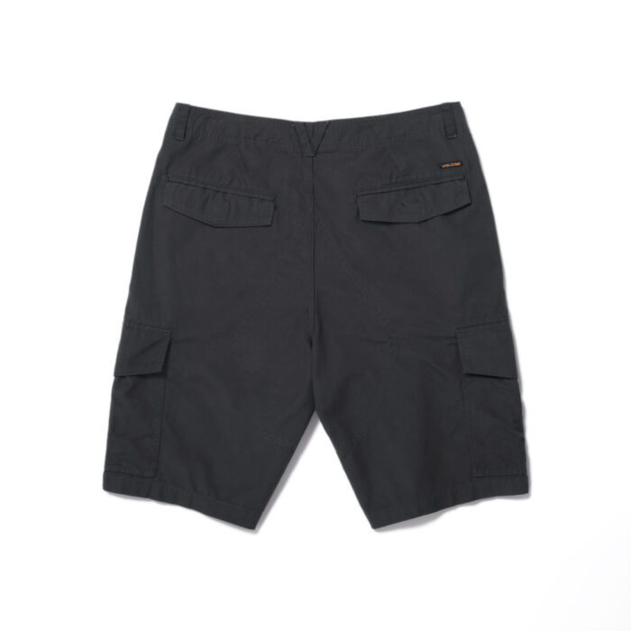 VOLCOM GRANDE BARRACKS 22 CARGO SHORT ASPHALT BLACK - Image 6