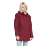 VOLCOM LESS IS MORE 5K PARKA JACKET BURGUNDY
