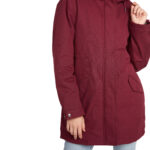 VOLCOM LESS IS MORE 5K PARKA JACKET BURGUNDY - Image 5