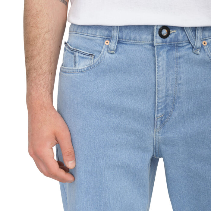 VOLCOM MODOWN TAPERED DENIM LIGHT VINTAGE INDIGO - Image 4