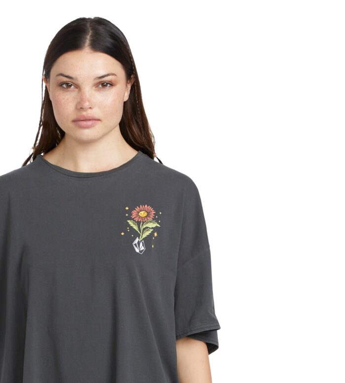 VOLCOM MY GUYS T-SHIRT VINTAGE BLACK - Image 3