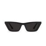 VOLCOM PEACE PUNK SUNGLASSES GLOSS BLACK GRAY - Image 2