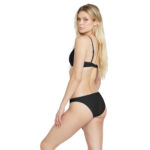 VOLCOM SIMPLY SOLID BIKINI BOTTOM BLACK - Image 4