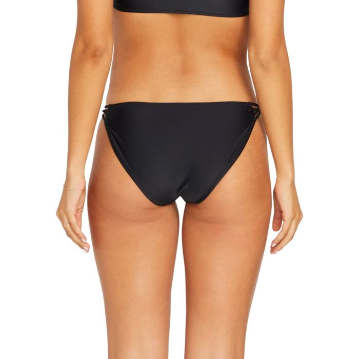 VOLCOM SIMPLY SOLID FULL BIKINI BOTTOM BLACK - Image 4