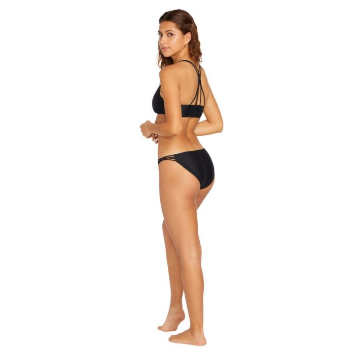 VOLCOM SIMPLY SOLID FULL BIKINI BOTTOM BLACK - Image 5