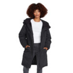 VOLCOM SLEEPI PUFF PARKA BLACK - Image 3