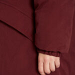 VOLCOM SLEEPI PUFF PARKA JACKET BURGUNDY - Image 6