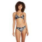 VOLCOM STAY OR LEAF CHEEKY BIKINI BOTTOM BLACK