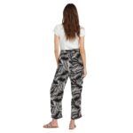 VOLCOM STAY PALM PANT BLACK WHITE - Image 2