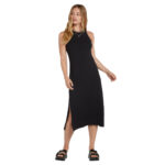 VOLCOM STONELIGHT DRESS BLACK