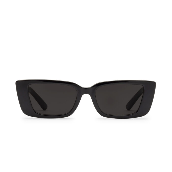 VOLCOM STRANGE LAND SUNGLASSES GLOSS BLACK GRAY - Image 2