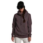 VOLCOM TOWER PULLOVER FLEECE BLACK RED - Image 3