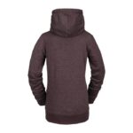 VOLCOM TOWER PULLOVER FLEECE BLACK RED - Image 2
