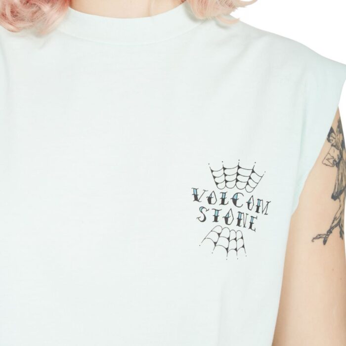 VOLCOM VOLNEX TANK TOP PALE AQUA - Image 3