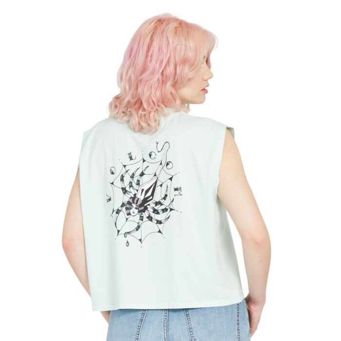 VOLCOM VOLNEX TANK TOP PALE AQUA - Image 2