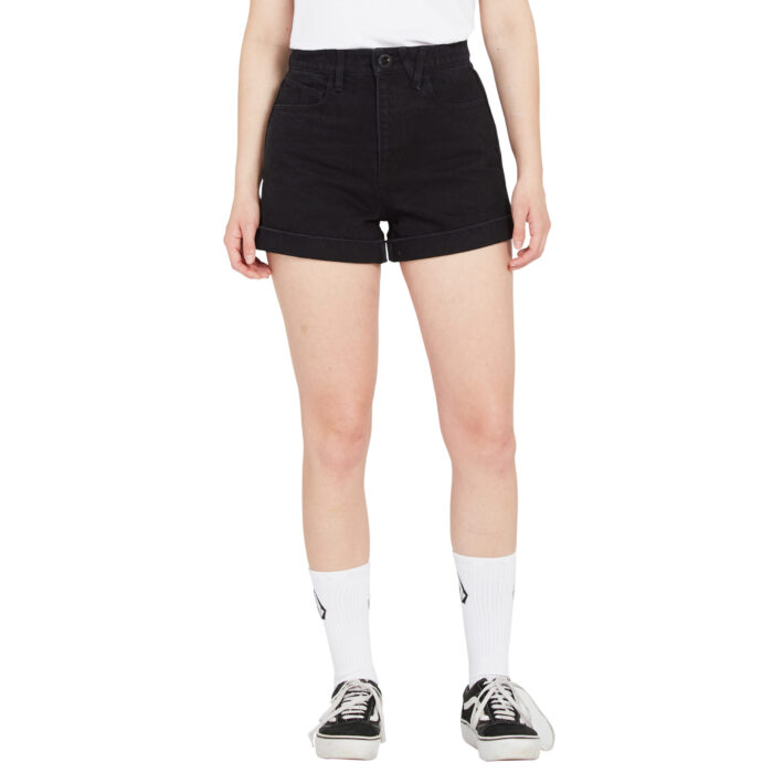 VOLCOM WEELLOW DENIM SHORT BLACK - Image 6