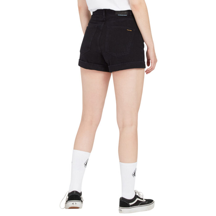 VOLCOM WEELLOW DENIM SHORT BLACK - Image 4