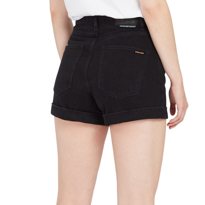 VOLCOM WEELLOW DENIM SHORT BLACK - Image 5