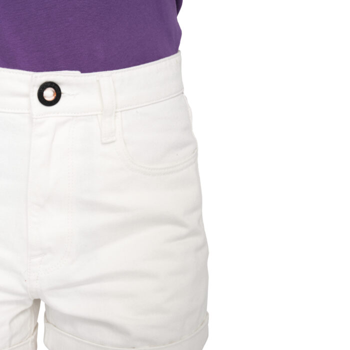 VOLCOM WEELLOW DENIM SHORT STAR WHITE - Image 4