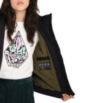 VOLCOM WERNAN JACKET BLACK - Image 4
