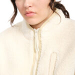 VOLCOM WUZER FUZZAR WOMEN ZIP FLEECE CLOUD - Image 5