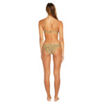 VOLCOM YESS LEOPARD SCOOP BIKINI TOP ANIMAL PRINT - Image 4