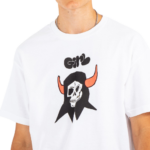 GIRL TUFF ONE OFF T-SHIRT WHITE - Image 2