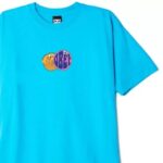 OBEY BUBBLE T-SHIRT AI AQUA - Image 2