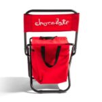 CHOCOLATE THE SPOT CAMPING CHAIR RED - Image 4