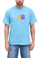 OBEY BUBBLE T-SHIRT AI AQUA - Image 3