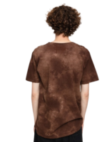 ETNIES ICON WASH T-SHIRT BLACK ORANGE - Image 4