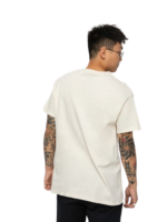 EMERICA EFF CORPORATE T-SHIRT CREME - Image 3