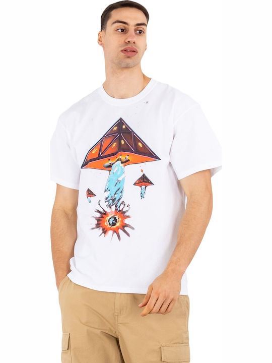 HUF DOOMSDAY TRIPLE TRIANGLE T-SHIRT WHITE - Image 3