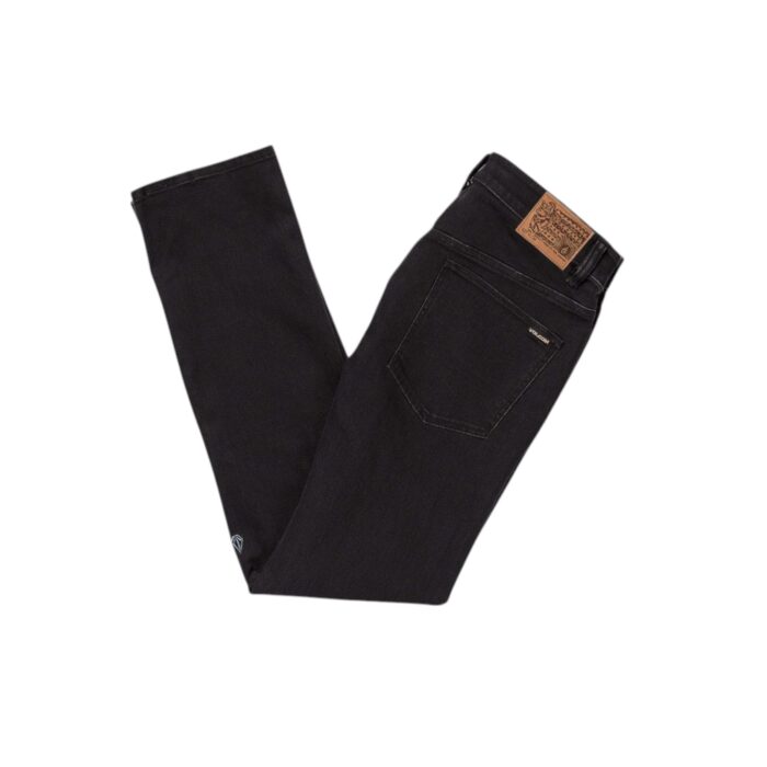 VOLCOM SOLVER DENIM BLACK OUT - Image 7
