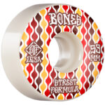 BONES RETROS V2 WHEELS LOCKS STREET TECH FORMULA 103A 53MM