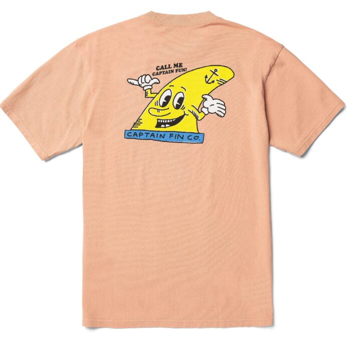 CAPTAIN FIN CAPTAIN FUN T-SHIRT CLAY ORANGE - Image 2