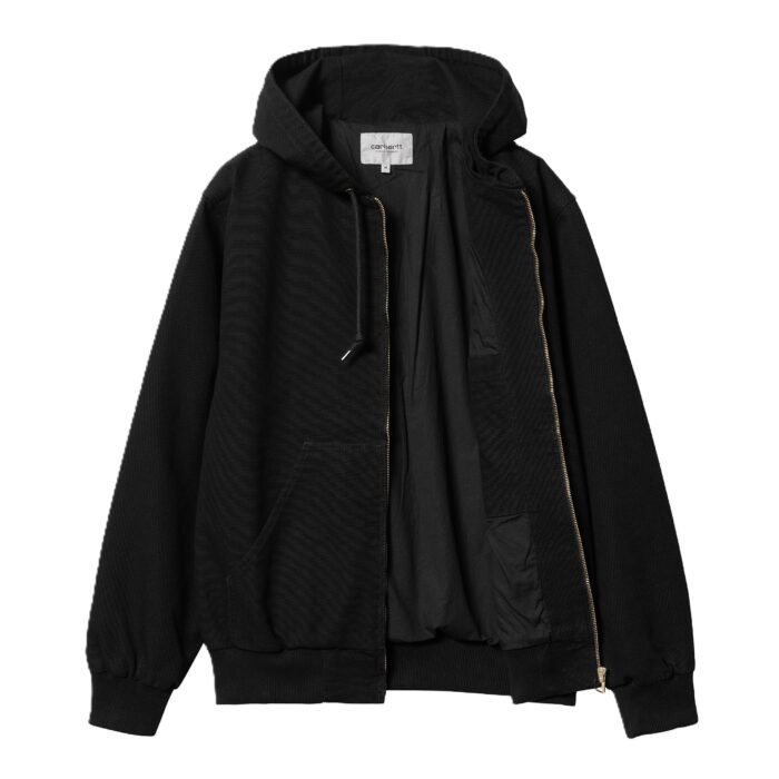 CARHARTT WIP ACTIVE JACKET BLACK RINSED - Image 3