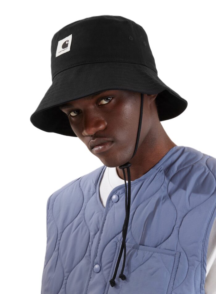 CARHARTT WIP ASHLEY BUCKET HAT BLACK - Image 3